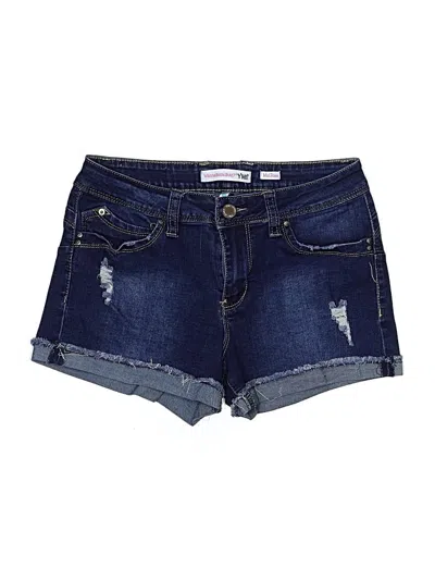 Pre-owned Ymi Denim Shorts In Blue