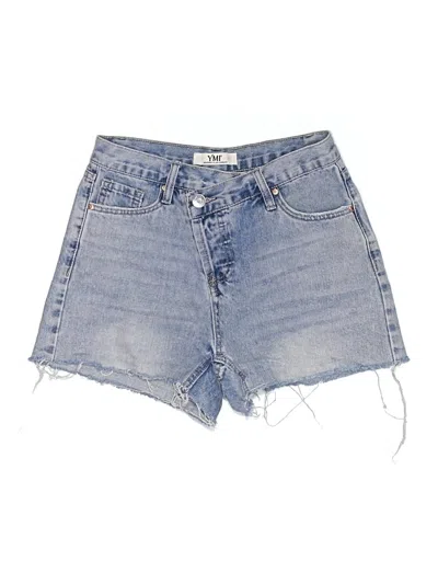 Pre-owned Ymi Denim Shorts In Blue