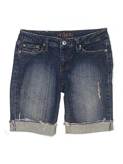 Pre-owned Ymi Denim Shorts In Blue