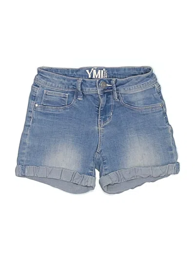 Pre-owned Ymi Kids' Denim Shorts In Blue