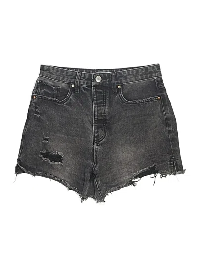 Pre-owned Ymi Denim Shorts In Gray