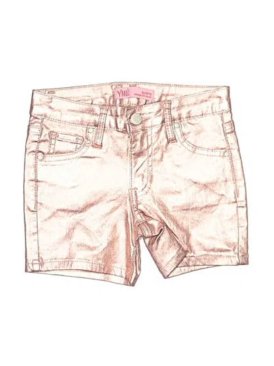 Pre-owned Ymi Kids' Denim Shorts In Pink