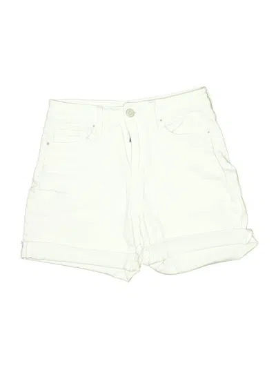 Pre-owned Ymi Denim Shorts In White