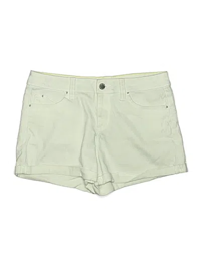 Pre-owned Ymi Denim Shorts In White