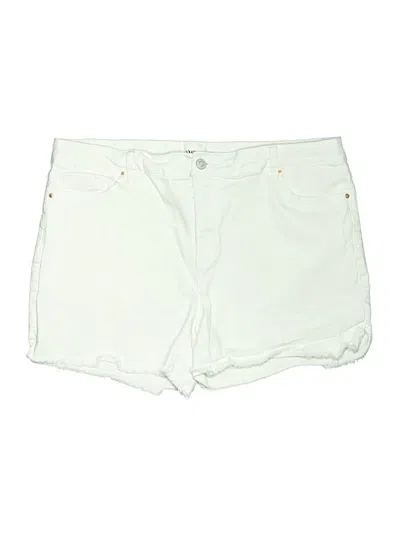 Pre-owned Ymi Denim Shorts In White