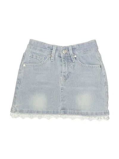 Pre-owned Ymi Kids' Denim Skirt In Blue