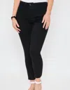 YMI FIT HIGH RISE SKINNY JEAN IN BLACK