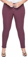 Ymi Hyperstretch Skinny Jean - Plus In Plum In Purple