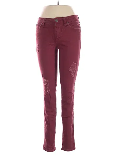 Pre-owned Ymi Jeans In Burgundy