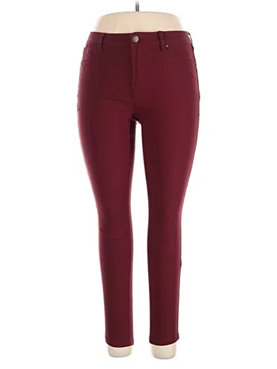 Pre-owned Ymi Jeans In Burgundy