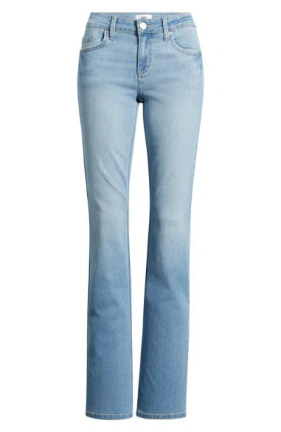 Ymi Jessie Mid Rise Bootcut Jeans In Blue