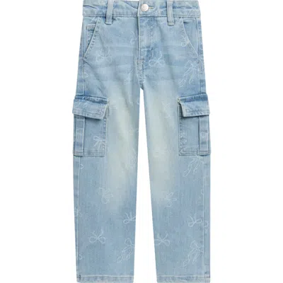 Ymi Kids' Cargo Skater Jeans In Blue