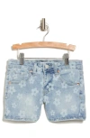 Ymi Kids' Daisy Shorts In All Over Potassium