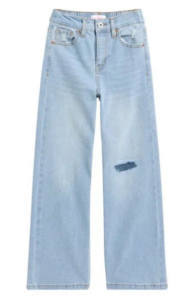 Ymi Kids' Distressed Straight Leg Jeans
