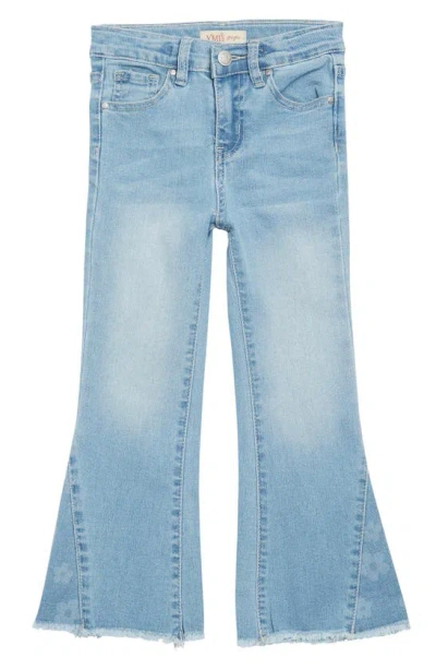 Ymi Kids' Flare Leg Jeans In Light Blue