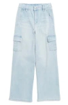 Ymi Kids' Skater Cargo Jeans In Light