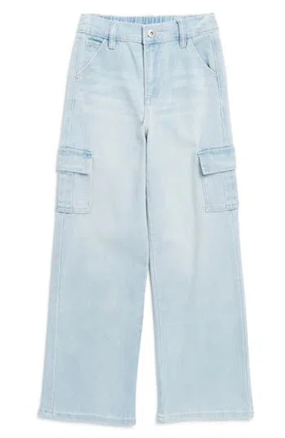 Ymi Kids' Skater Cargo Jeans In Light