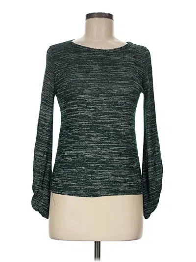 Pre-owned Ymi Long Sleeve T-shirt In Green