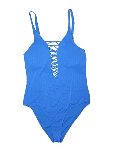Pre-owned Ymi One Piece Swimsuit In Blue