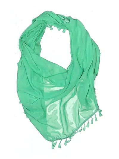Pre-owned Ymi Scarf In Green