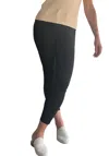 Ymi Hyper Stretch Pants In Black In Black