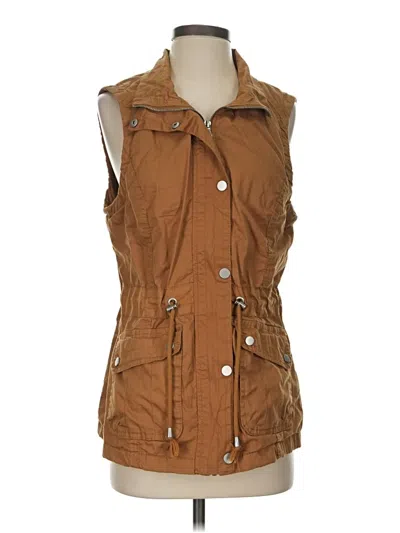 Pre-owned Ymi Vest In Brown