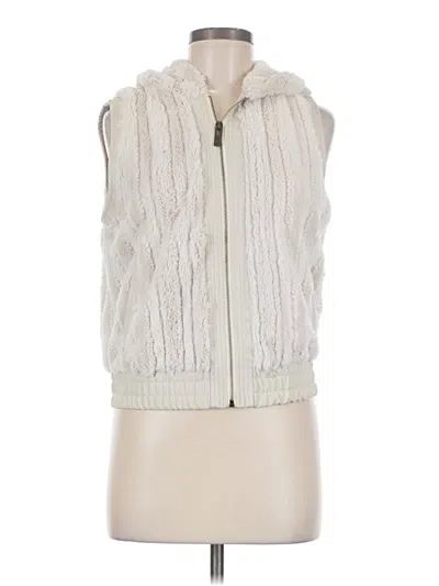 Pre-owned Ymi Vest In Ivory