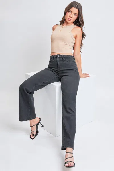 Ymi Women's Curvy Fit 90's Jeans In Black