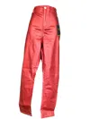 Ymi Women's Metallic Jeans In Rust In Multi