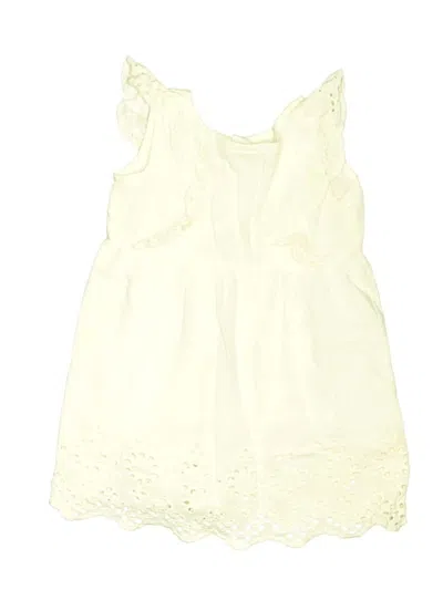 Pre-owned Yo Baby Babies' Dress In White