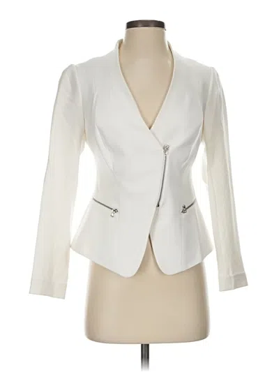 Pre-owned Yoana Baraschi Blazer Jacket In White