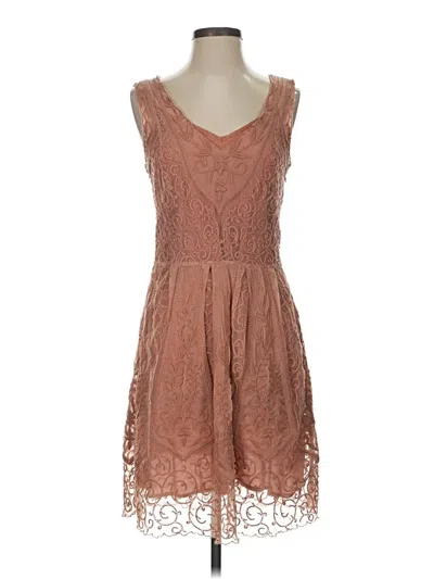 Pre-owned Yoana Baraschi Casual Dress In Brown