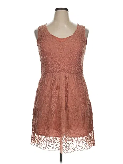 Pre-owned Yoana Baraschi Casual Dress In Brown