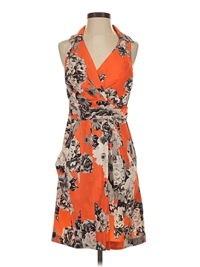 Pre-owned Yoana Baraschi Casual Dress In Orange