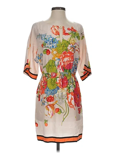 Pre-owned Yoana Baraschi Casual Dress In White