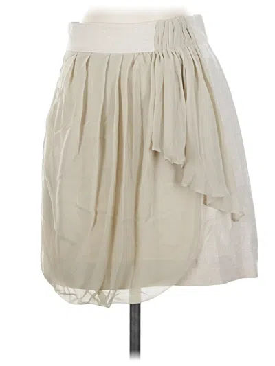 Pre-owned Yoana Baraschi Casual Skirt In Ivory