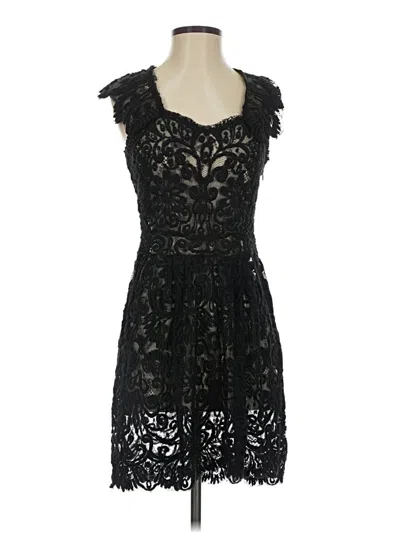 Pre-owned Yoana Baraschi Cocktail Dress In Black