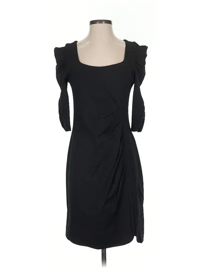 Pre-owned Yoana Baraschi Cocktail Dress In Black