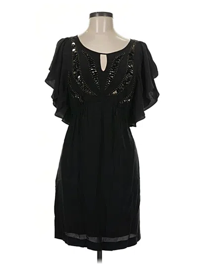 Pre-owned Yoana Baraschi Cocktail Dress In Black