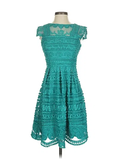 Pre-owned Yoana Baraschi Cocktail Dress In Blue