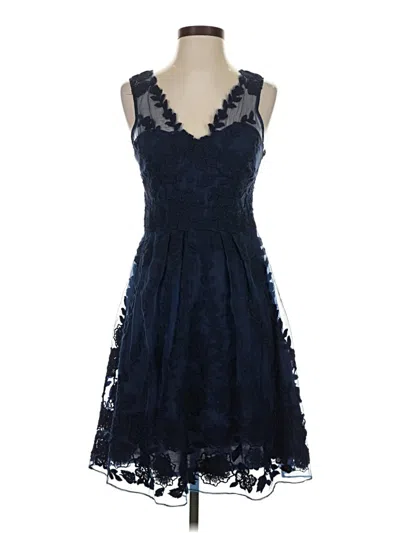 Pre-owned Yoana Baraschi Cocktail Dress In Blue