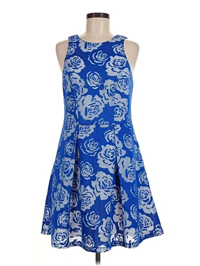 Pre-owned Yoana Baraschi Cocktail Dress In Blue