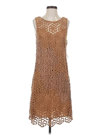 Pre-owned Yoana Baraschi Cocktail Dress In Brown