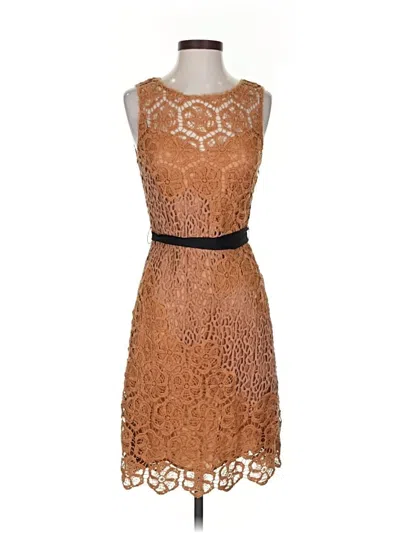 Pre-owned Yoana Baraschi Cocktail Dress In Brown