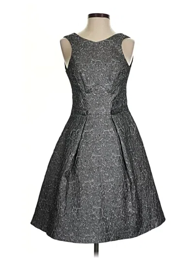 Pre-owned Yoana Baraschi Cocktail Dress In Gray