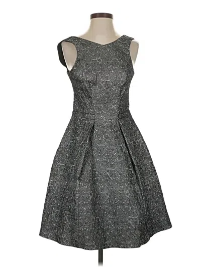 Pre-owned Yoana Baraschi Cocktail Dress In Gray