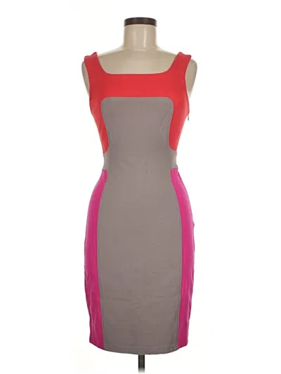 Pre-owned Yoana Baraschi Cocktail Dress In Gray