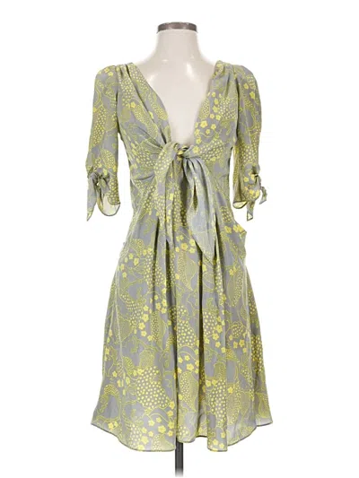 Pre-owned Yoana Baraschi Cocktail Dress In Green