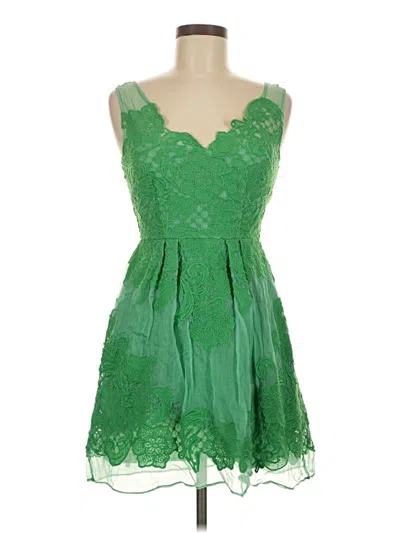 Pre-owned Yoana Baraschi Cocktail Dress In Green