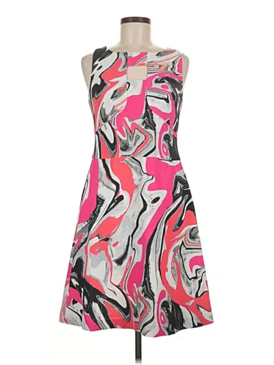 Pre-owned Yoana Baraschi Cocktail Dress In Pink